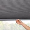 CHICOLOGY Cellular Shades, Window Blinds Cordless, Blinds for Windows, Window Shades for Home, Window Coverings, Cellular Blinds, Door Blinds, Montana Dark Grey (Blackout), 67.5" W X 84" H view 4