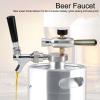 Beer Spear Faucet Tap, Homebrew Mini Beer Wine Dispenser Kit Stainless Steel Beer Spear Faucet Tap Dispenser Kit for 2L/3.6L/4L Mini Keg Beer Growler view 2