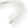 SPARTA Plastic Hook Dusting Brush, Clean-In-Place, Galvanized Wire with Threaded Hole for Dusting Surface of Curved Drains and Pipes, 11.5 Inch Length, White view 3