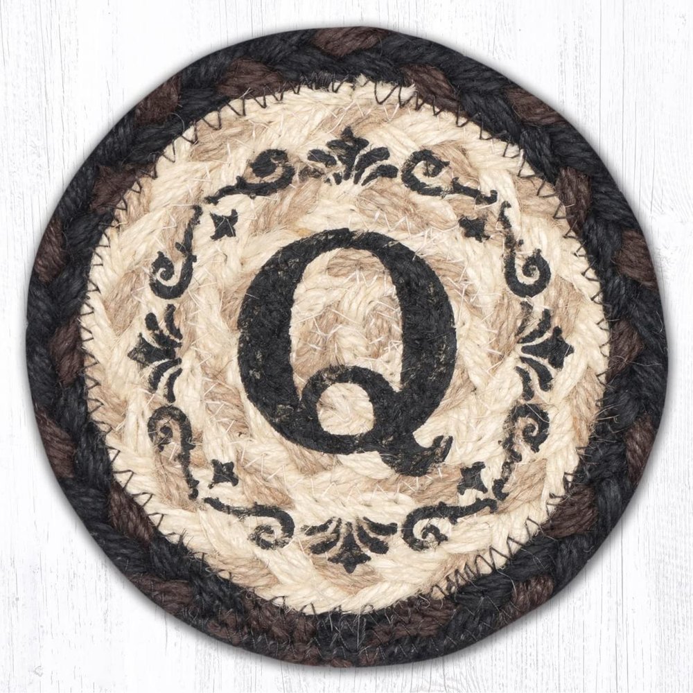 Capitol Importing 30-313Q 5 x 5 in. IC-313 Q Monogram Printed Coaster