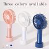 DFDFSFG Small Portable Handheld Fan,Mini Fan,Small Cooling Fan,3 Speeds Strong Wind,for Office, Hiking, Camping, Travel,Super Silent Strong Airflow (Color : White) view 4