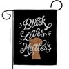 USA Decoration G170056-BO 13 x 18.5 in. Stop Racism Black History Lives Matter Double-Sided Decorative Vertical Garden Flags - House Decoration Banner Yard Gift view 1