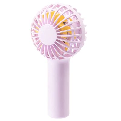 DFDFSFG Small Handheld Fan,Mini Fan,Portable Small Cooling Fan,3 Speed Adjustable Mini Fan,Quiet,ABS,Portable Fan,Bedroom,Outdoor Strong Airflow (Color : Purple)