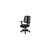 CavilUSA | Flip Light Office Chair - Mid-Back Ergonomic Desk Chair, Breathable Mesh & Fabric Computer Chair - Lumbar Support, Adjustable Chair Height & Arms with Tilt Lock view 3