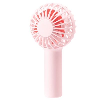 DFDFSFG Small Handheld Fan,Mini Fan,Portable Small Cooling Fan,3 Speed Adjustable Mini Fan,Quiet,ABS,Portable Fan,Bedroom,Outdoor Strong Airflow (Color : Pink)