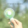 DFDFSFG Small Handheld Fan,Mini Fan,Portable Small Cooling Fan,3 Speed Adjustable Mini Fan,Quiet,ABS,Portable Fan,Bedroom,Outdoor Strong Airflow (Color : Pink) view 3