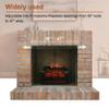 LegendFlame Adjustable Fireplace Curtain Rod Kit for Fireplace Mesh Screen Curtain, Black Matte, SP62 view 3