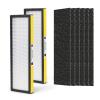 Nisreen Filter C FLT5000 Filter Compatible with Germ-Guardian True Hepa Filter Air Puri-fier AC5250PT AC5000E AC5300B AC5350W, 2 HEPA and 6 Pre-Filter view 2