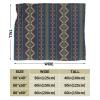 African Blankets & Throws Blanket Soft, African Art Throw Blanket Blanket Flannel Blanket for Home Outdoor(80"x60") view 3