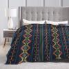 African Blankets & Throws Blanket Soft, African Art Throw Blanket Blanket Flannel Blanket for Home Outdoor(80"x60") view 4