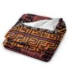 African Blankets & Throws Blanket Soft, African Art Throw Blanket Blanket Flannel Blanket for Home Outdoor(60"x50") view 2