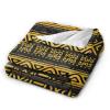 African Blankets & Throws Blanket Soft, African Art Throw Blanket Blanket Flannel Blanket for Home Outdoor(80"x60") view 2