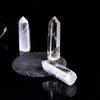LMNUY Healing Crystal Crystal Clear Quartz Transparency Quartz Point Healing Stone Hexagonal Prisms 50-80mm Obelisk Wand Stone Home Decor 1PC Reiki Balancing view 3