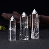 LMNUY Healing Crystal Crystal Clear Quartz Transparency Quartz Point Healing Stone Hexagonal Prisms 50-80mm Obelisk Wand Stone Home Decor 1PC Reiki Balancing view 4