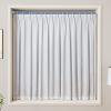 3 Pack Spring Tension Curtain Rods White Ajustable 41-71inchs, 0.6inch Diameter, Extension Spring Closet Rods for Bathroom, Windows, Wardrobe, Shoe Cabinet, Kitchen Cupboard (WHITE) view 3