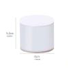 LUOFDCLDDD Furniture Legs,Carbon Steel Bed Risers Leg,Self-Adhesive,Adds Height to Sofa Cabinet Table Chair Coffee Table,Supports 1100 Lbs,60Mm Diameter,4Pcs,Round,Punch-Fre/White/6 * 5.2Cm view 2