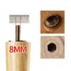 LUOFDCLDDD Furniture LegsPack of 4 Solid Wood Sofa Legs,Tapered Coffee Tableniture Feet, Replacement Armchair Feet,Cabinet Feet,For Closet,Tv Cabinet,Desk, Coffee Table,Bed,With M8 Threaded Stem/20Cm view 4