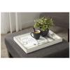 13x19 Inch Decorative Wood Ottoman/Coffee Table Tray Featuring Farmhouse Cotton Home Sweet Home view 1