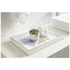13x19 Inch Decorative Wood Ottoman/Coffee Table Tray Featuring Natural Swatches view 1