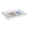 13x19 Inch Decorative Wood Ottoman/Coffee Table Tray Featuring Natural Swatches view 4