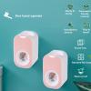 Automatic Toothpaste Dispenser Wall Mounted for Bathroom,Toothpaste Squeezer for Kids & Family Shower by Mr. Thumbs(1pc,Pink) view 2