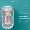 Automatic Toothpaste Dispenser Wall Mounted for Bathroom,Toothpaste Squeezer for Kids & Family Shower by Mr. Thumbs(1pc,Pink) view 3