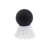 KitchenAid Soft Grip Vegetable Brush for Hard Skinned Fruits and Vegetables, Sturdy Bristles for Tough Scrubbing, Soft Girp Handle for Optimal Conrtol, Dishwasher Safe, 2.05 Inch, Black view 1