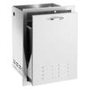AMS Fireplace | 20" Stainless Steel Vented Liquid Propane Tank Or Trash Drawer. view 2