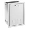 AMS Fireplace | 20" Stainless Steel Vented Liquid Propane Tank Or Trash Drawer. view 3