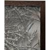 A and B Home 82888 39.4" L Rectangular-Shaped Gray Paper/Glass Shadow Box Decor Wall Art view 3