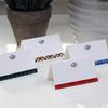 Place Cards with Green Tartan Plaid and Scottish Thistle Design for Weddings, Showers, and Holiday and Dinner Parties. Table Tent Style, Scored for easy folding. (12) view 3