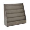 ECR4Kids Streamline Single-Sided Book Display with Storage, Classroom Bookshelf, Grey Wash view 1
