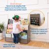 ECR4Kids Streamline Single-Sided Book Display with Storage, Classroom Bookshelf, Grey Wash view 4