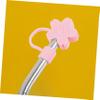 10pcs Cartoon Straw Toppers Reusable Drinking Straw Caps Cute Covers Tumbler Cups Tips Lids Protectors Cup Accessories view 4