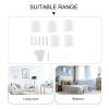 1 Set Blinds Vertical Blind Carrier Stem Broken Vane Repair Kit Vertical Slats DIY Blades Replacement Repair Tabs White Pulley Curtain Polyester view 2