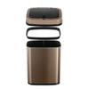 YUEYOULII Trash Bin Home Business Office Smart Home Trash Can Stainless Steel Automatic Induction Living Room Bedroom Office Garbage Storage Bedroom Trash Can (Color : Purple) view 4