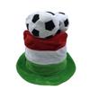 LUOZZY 2 Pcs Football Hat Creative Cheer Hat for Women Men Photo Props Soccer Football Party Supplies view 2