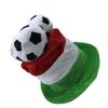 LUOZZY 2 Pcs Football Hat Creative Cheer Hat for Women Men Photo Props Soccer Football Party Supplies view 3