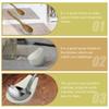 3pcs Ceramic Spoon Rest Holder for Rice Spoons and Bowls view 3