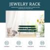 Hemobllo Three Wooden Jewelry Organizer for Multi Display Stand for Easy Access and Lightweight Storage for Use view 2