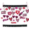Anti Val Room Decorating Kit - 8" | Multicolor | 22 Pcs. view 1