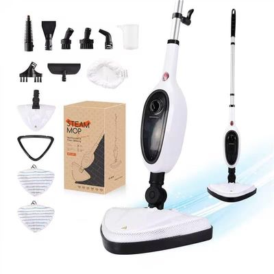 REECOO Steam Mop with Attachments,20s Rapid Heating,Lightweight Floor Steamer for Kitchen, Living Room Wood Floor Tile Carpet Cleaning