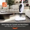 REECOO Steam Mop with Attachments,20s Rapid Heating,Lightweight Floor Steamer for Kitchen, Living Room Wood Floor Tile Carpet Cleaning view 2