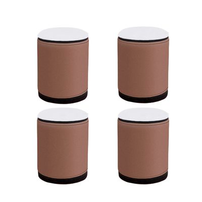 LUOFDCLDDD Furniture Legs4Pcsniture Risers Carbon Steelniture Legs Metal Table Legsniture Feet Cylindrical Feet Replacement Legs Couch Legs Sofa Desk Legs Bed Cabinets Risers,5Cm/Brown