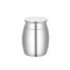 1.2 Inch Small Urns with Cross,Custom Name Engraved Cremation Urn,Personalized Mini Urn,Urn for Ashes,Stainless Steel Personal Mini Funeral Urn Funeral Ash Holder,Free Engraving view 2