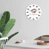 KFJZGZZ Wall Clock Beauty Salon Lash and Brow Groomer Gift Mute Printed Acrylic Wall Hanging Clock Eyelashes Beauty Studio Decor Art Wall Watch view 3