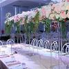 2 Pack-31.5"Clear Acrylic Flower Stand for Wedding Decoration Table Centerpiece Tall Vase Tabletop Display Rack Square Bouquet Decor Party Plastic Geometric Decorative Floral Backdrop Column Pillar view 2
