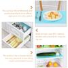 10pcs Non- Drawer Liners Multi Kitchen Cabinet Mats Refrigerator Organizers Shelf Protectors for Home Use view 2