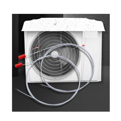 HHMAX Central Air Conditioner Cover for Outside Units- Outdoor AC PVC Cover Defender, All Season Universal AC Cover for Rainproof Snow-Proof Dust-Proof Rustproof (Color : White, Size : 110x47X17cm)
