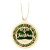 Best Friend helpful forgiving Wood Family Natural Ornament - Christmas Tree Baubles with Jute String Included - Unstained Wooden Personalized Ornament (Best Friend, 2022) view 1